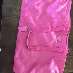 Coach tote/bag with a matching smaller bag